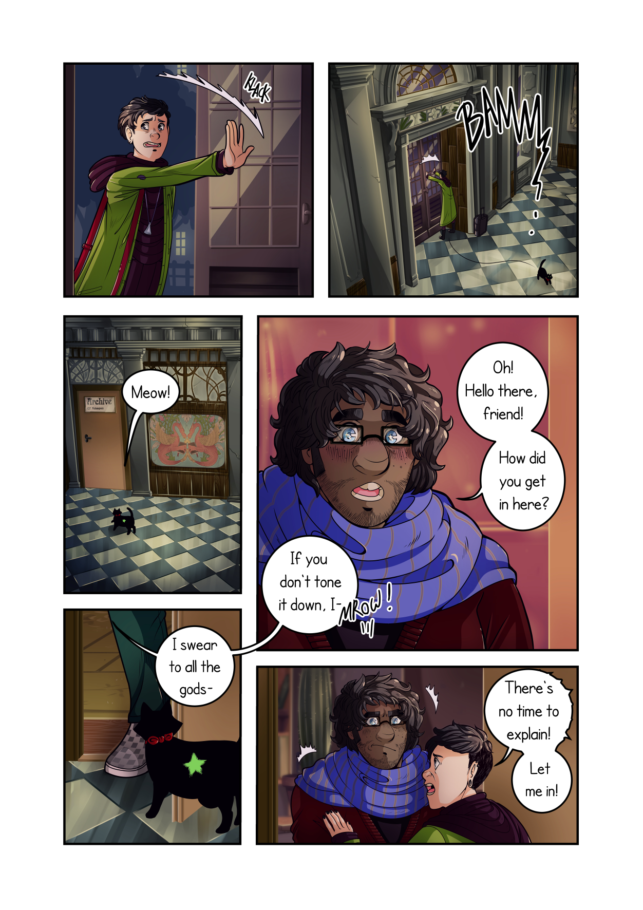 Chapter 1: Arrival page 20