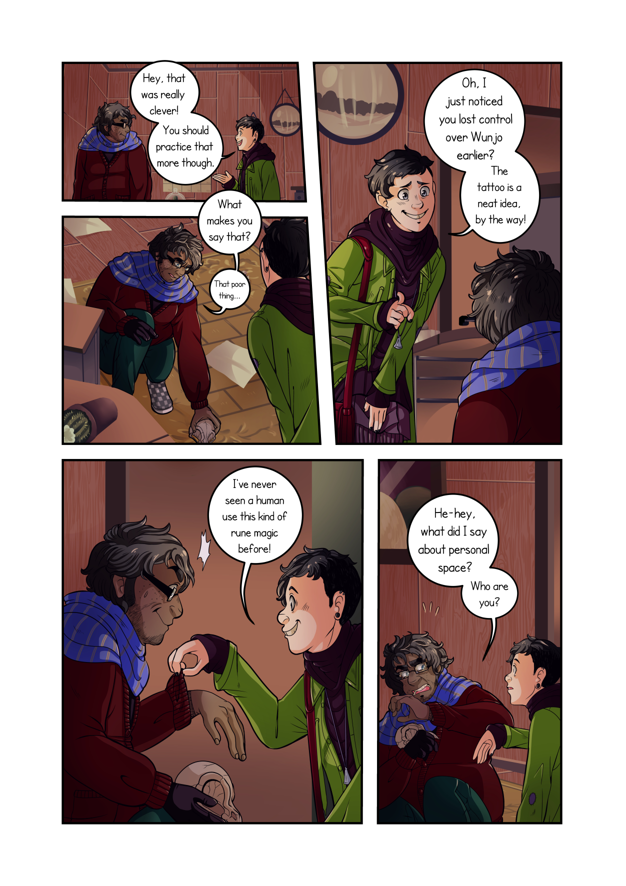 Chapter 1: Arrival page 33
