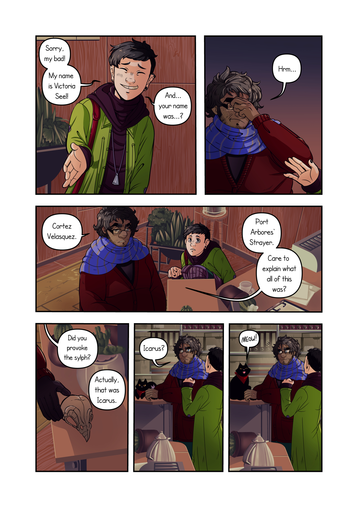 Chapter 1: Arrival page 34